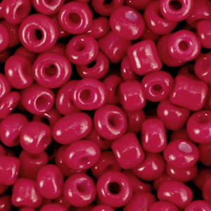 Rocailles 4mm cherry red, 20 gram